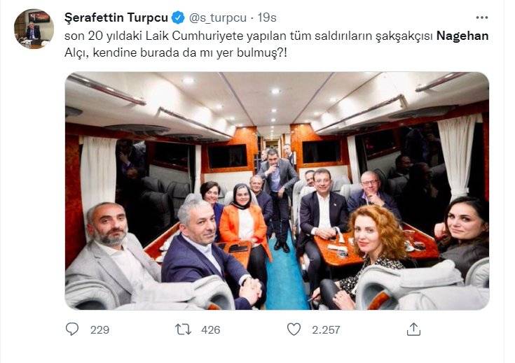 İmamoğlu'nun otobüsündeki gazeteciler tartışılıyor: Kadro eksik kalmış, kankalarını da alın 9